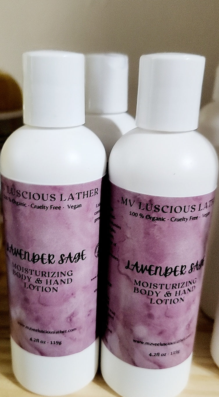 LAVENDER SAGE HAND AND BODY LOTION