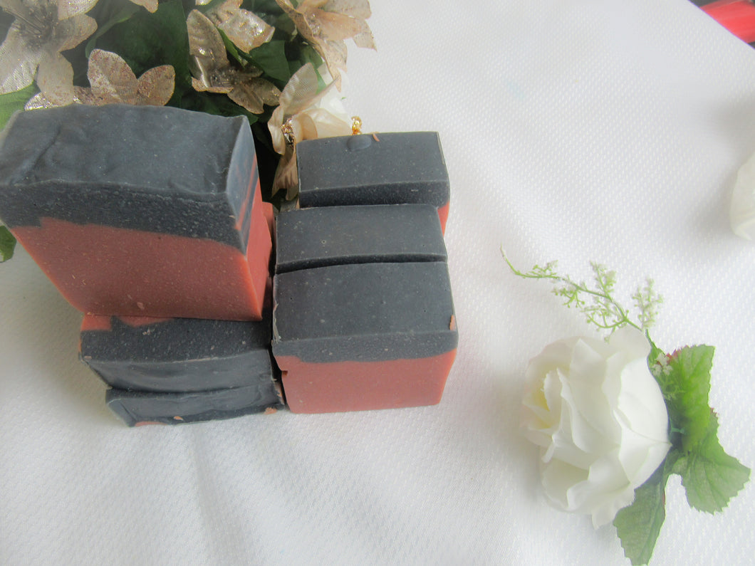 RED & ACTIVATED CHARCOAL BAR