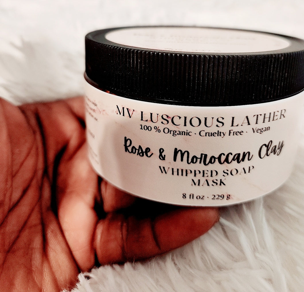 ROSE & MOROCCAN CLAY MASK